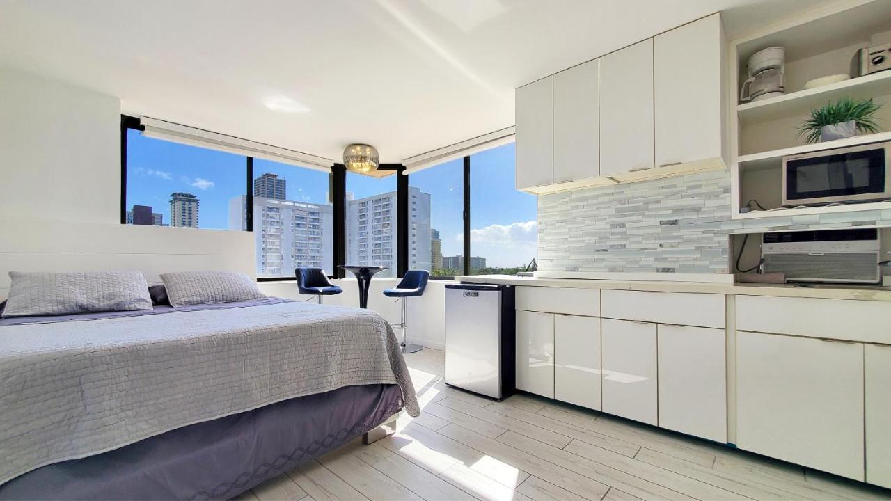 Waikiki Beach Modern Studio No Resort Fee Best Location Honolulu Luaran gambar